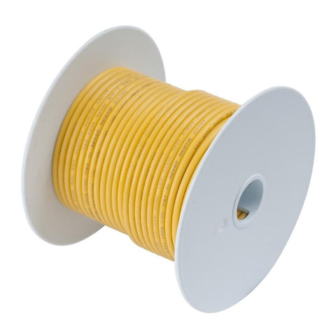 100' Ancor Wire, #8 Tinned Copper, Yellow
