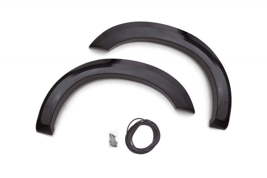 Lund EX106SA Elite Series Black Extra Wide Style Fender Flare - Standard 2 Piece
