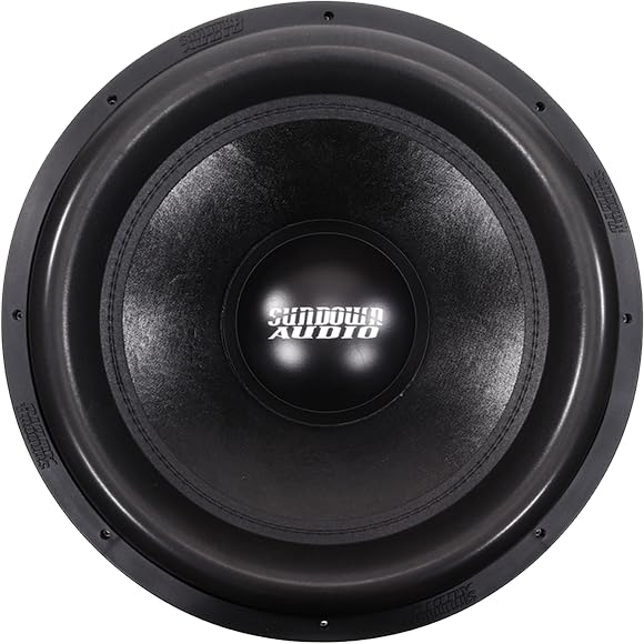 18" Sundown Audio X v.3 Subwoofer – Dual 2 Ohm, 2500W RMS/5000W Peak, 3" VC, 30mm Xmax, Mega-Roll v.2 Surround, Triple Stack Motor, Deep Bass SPL Sub for Ported Enclosures