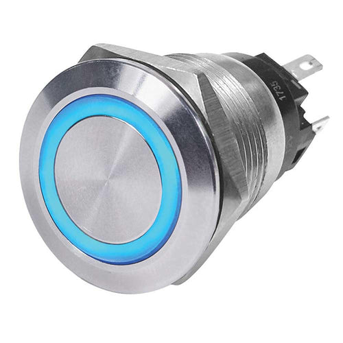 Blue Sea Systems Switch Button 10A OFF-ON BLUE 4160
