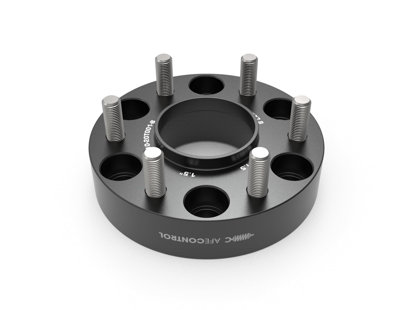 aFe Control Wheel Spacers Forged Aluminum - #610-20T001-B - RAM 1500 (DT) 19-25 6x5.5mm, CB 77.8mm, 1-1/2 in Thickness