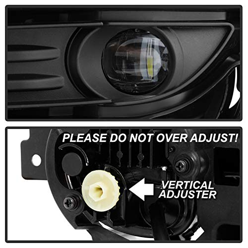 Mazda CX-5 2017-2018 Spyder OEM Style Full LED Fog Light w/Switch- Clear 9043352