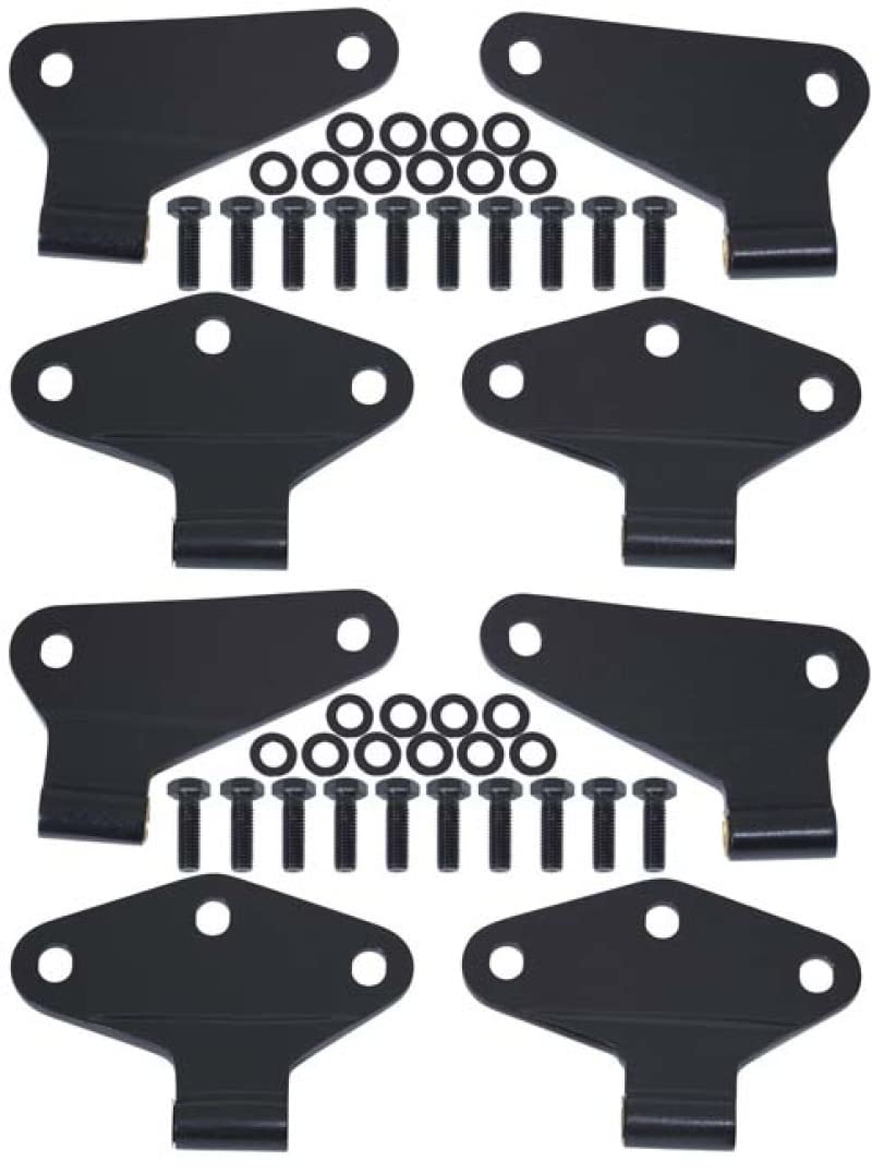 Kentrol Hinge Body Door Set (8 pieces) (4 Door) 80581