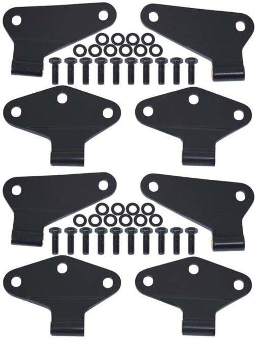 Kentrol Hinge Body Door Set (8 pieces) (4 Door) 80581