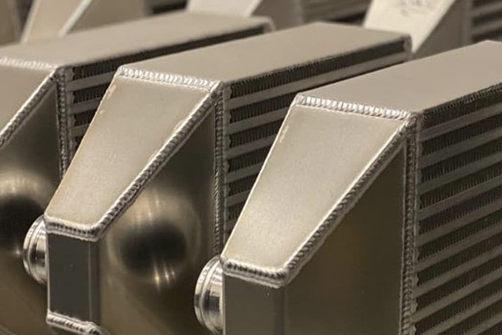 18" x 12" x 6 CSF Intercooler Core Bar and Plate Design