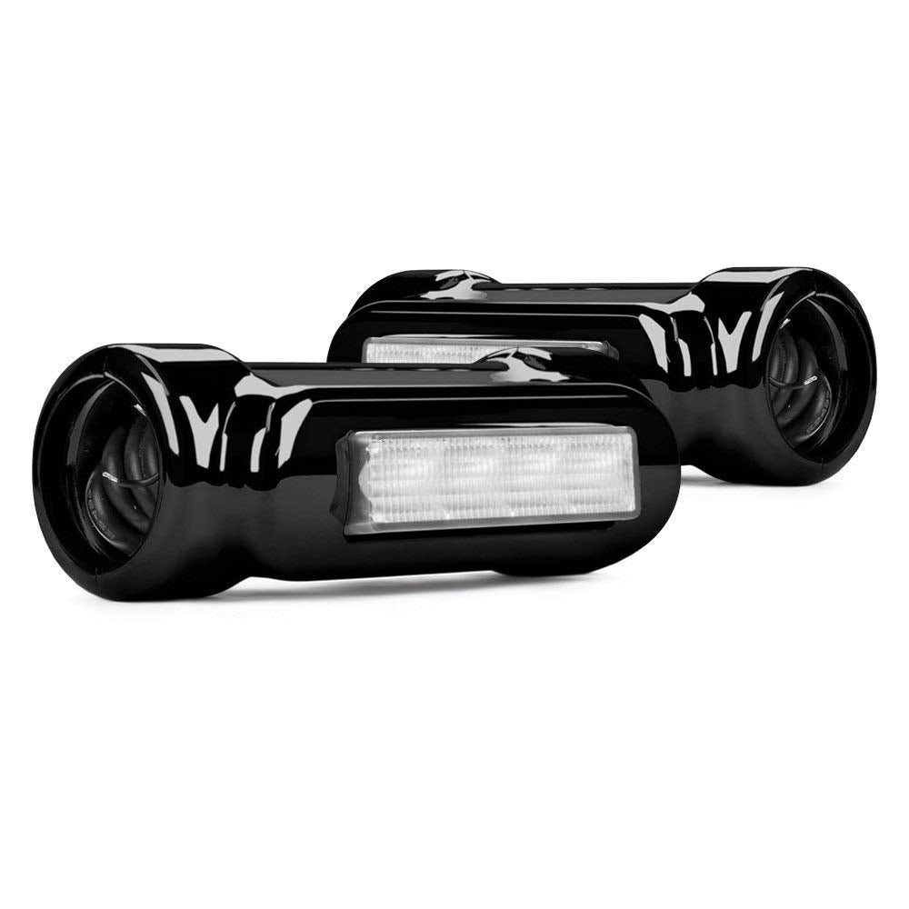 XK Glow Driving Lights XK042007-B - Black