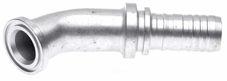 GlobalSpiral Gates 24GSP-24FL45S Couplings, Code 61 O-Ring Flange, Zinc Plated Carbon Steel, 7.95", 45° Bent Tube, 1 1/2" ID
