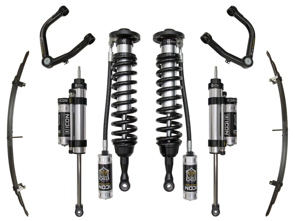 1-3" Lift ICON Stage 7 Suspension System, Tubular UCA, Compatible with 2007-21 Toyota Tundra, K53027T