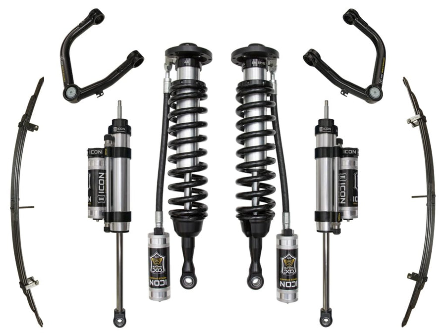1-3" Lift ICON Stage 7 Suspension System, Tubular UCA, Compatible with 2007-21 Toyota Tundra, K53027T