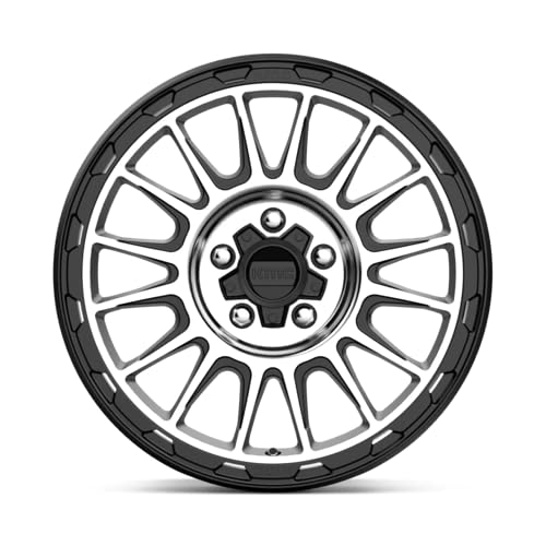KMC Wheels KM542 17X8 5X4.5 S-BLK MACH 35MM Impact