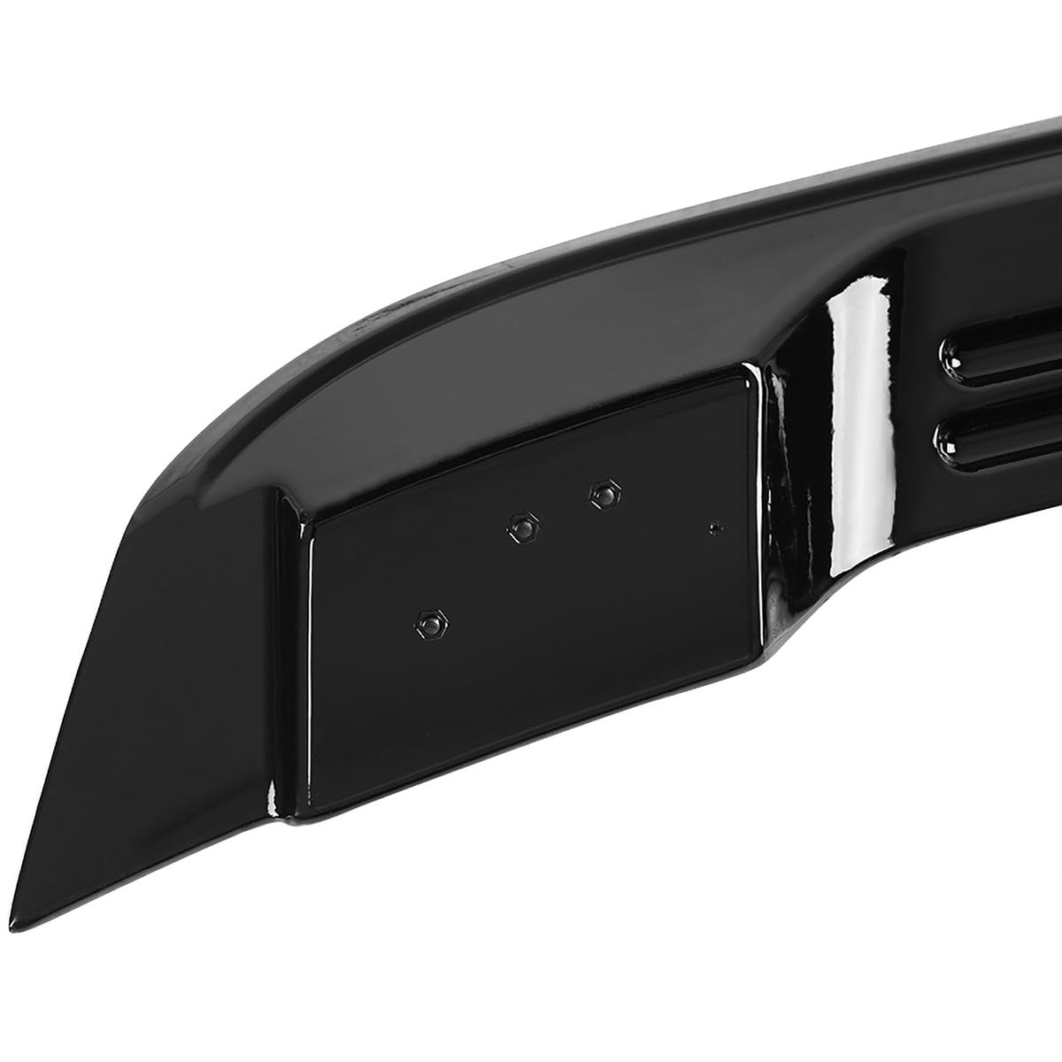 GT500 Style Spec-D Tuning Glossy Black Rear Trunk Wing Spoiler for 2015-2022 Ford Mustang GT Models