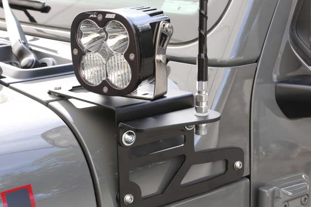Antenna Bracket Kit Fabtech FTS24298 Fits Jeep Wrangler