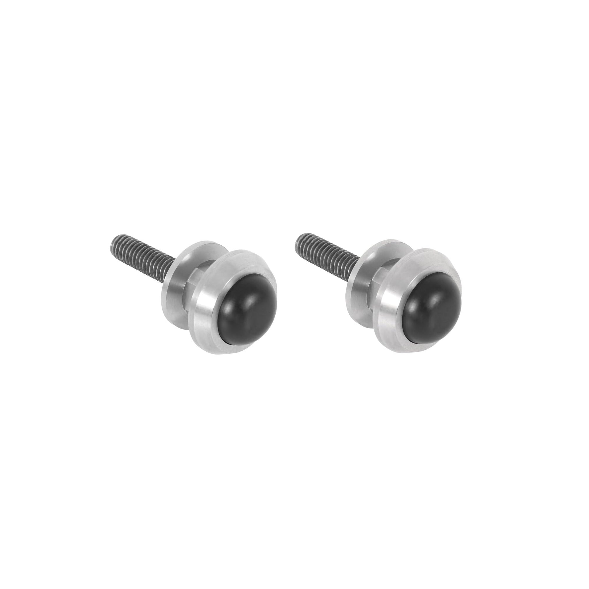 C5ZZ-16763-S Scott Drake 1965-1973 Radiator Support to Hood Bumpers Stainless Steel