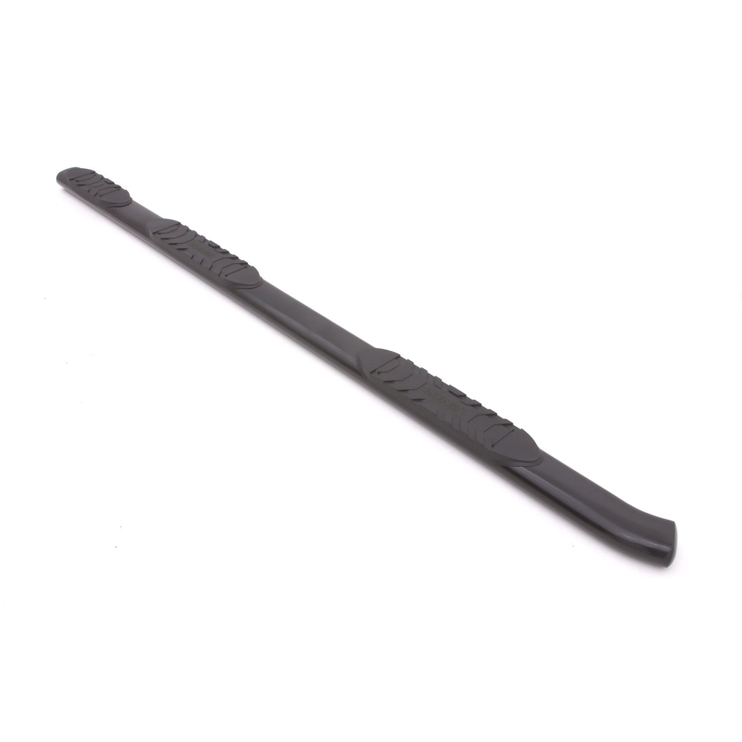 Lund RealTruck 260115043 Black Steel 5" Oval Wheel-to-Wheel Rocker Panel Mount Nerf Bars for 2019 Silverado 1500 Crew Cab with 6.5' Bed