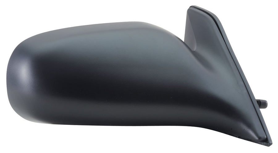 Toyota Tercel Passenger Side Mirror, Black, Non-Foldaway for 2 Door; Toyota Tercel 4 Door, Black, Non-Foldaway, Manual Remote