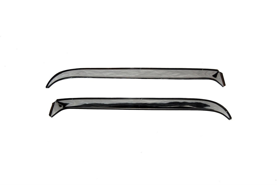 Rain Guards Auto Ventshade [AVS] for 1978-1981 Buick Century/Oldsmobile Cutlass/Pontiac Lemans/Chevy Malibu, 1978-1987 Cutlass Salon/Supreme Wagon, 2 pcs. | Window Vent Visors - Stainless | 12091