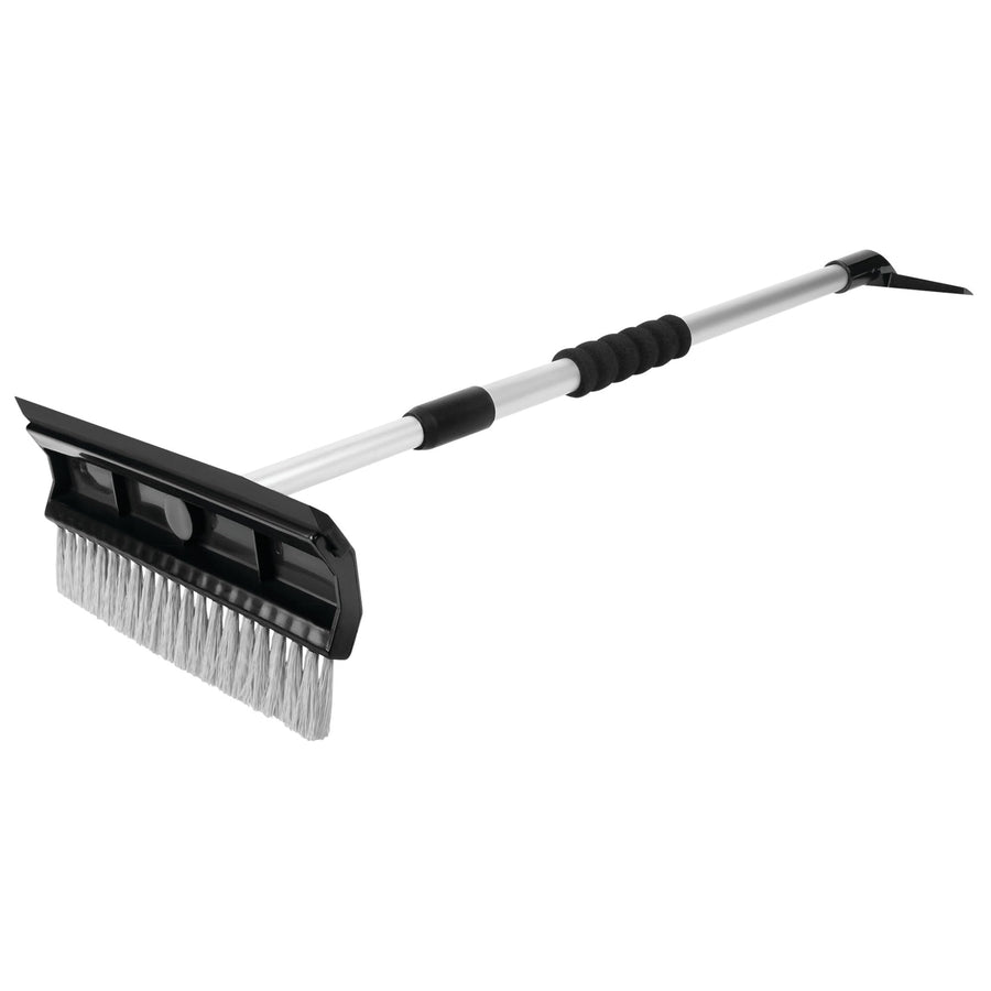 W1465 Performance Tool 32.5-43.5-Inch Telescoping Brush and Ice Scraper with Soft Foam Grip Handles and Lightweight Aluminum Construction
