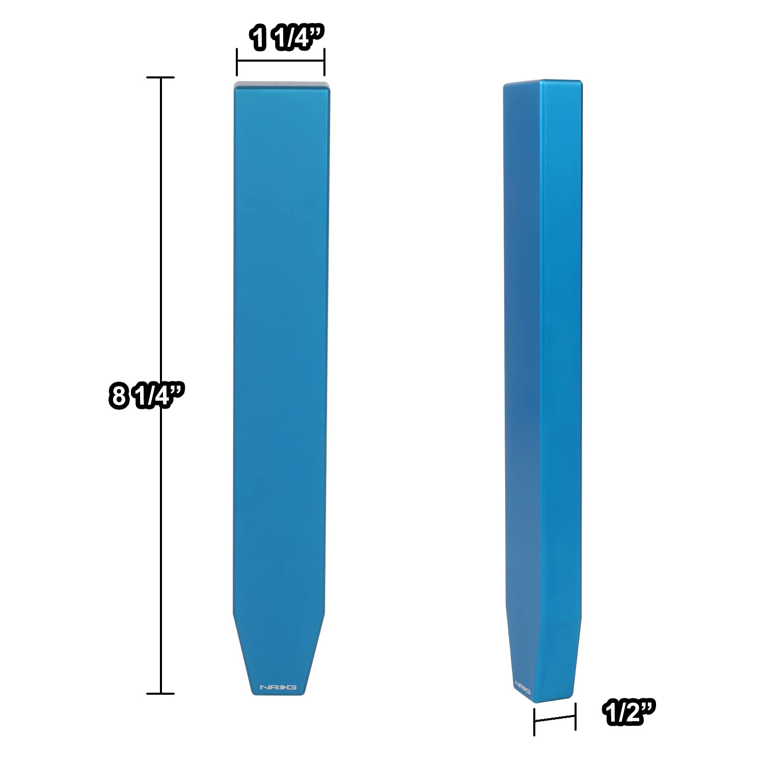 NRG Innovations M10 X 1.5 Aluminum Weighted SK-600BL-1015 Monolith Shift Knob,Blue