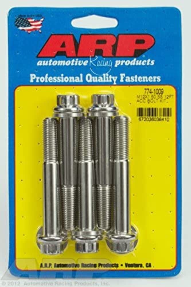 ARP Bolt, M12 x 1.50", Pack of 5 774-1009