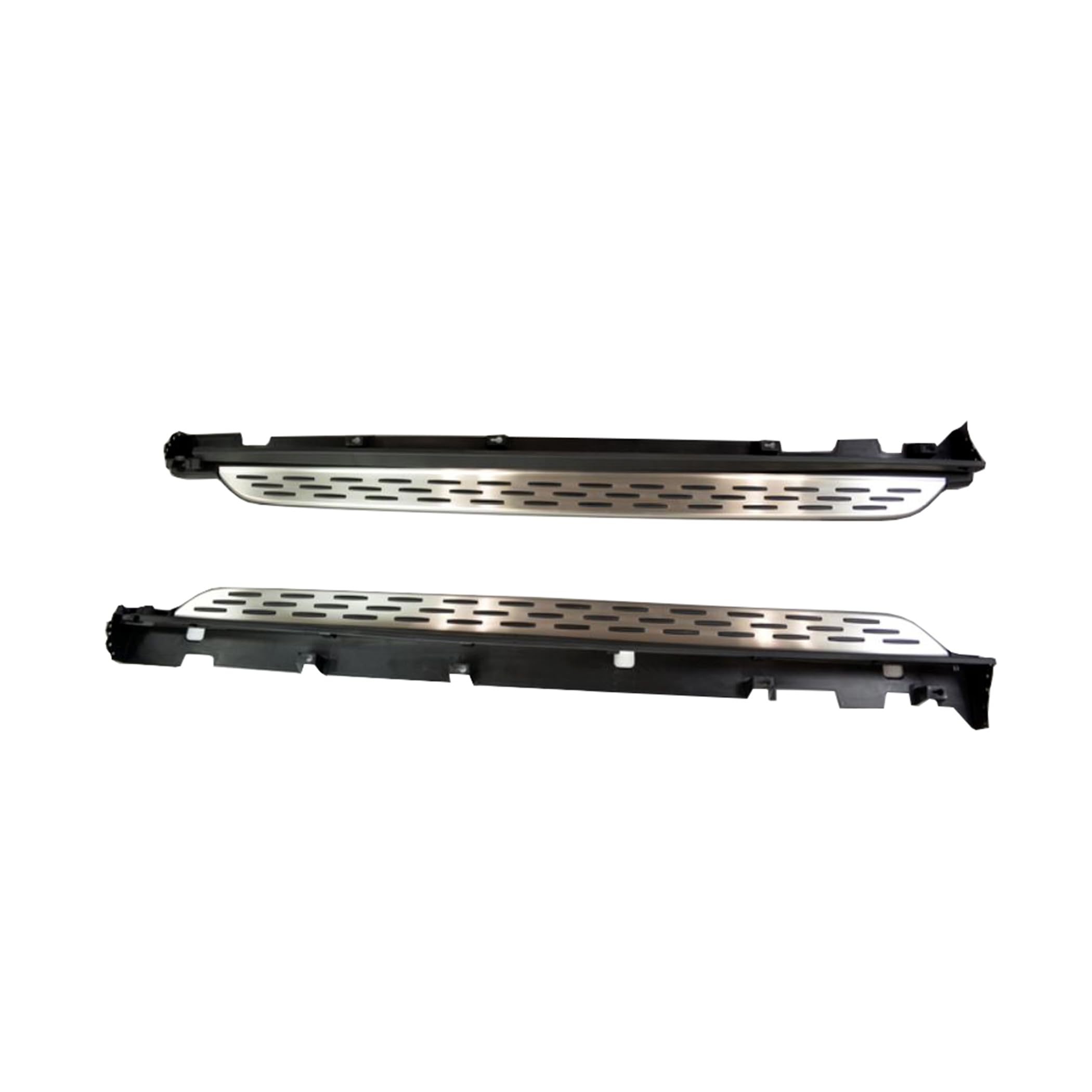 Aluminum Black Horse OEM Replica Running Boards Compatible with 2019-2022 Volvo XC40