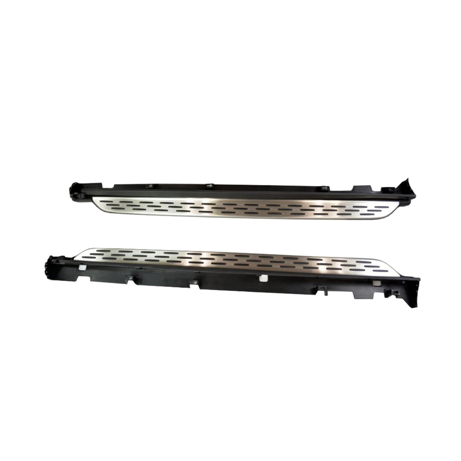 Aluminum Black Horse OEM Replica Running Boards Compatible with 2019-2022 Volvo XC40