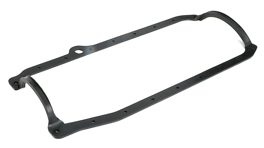 86-02 SBC RUBBER OIL PAN GASKETS W/ TRANS-DAPT PERFORMANCE 1PC REAR SEAL (4339)