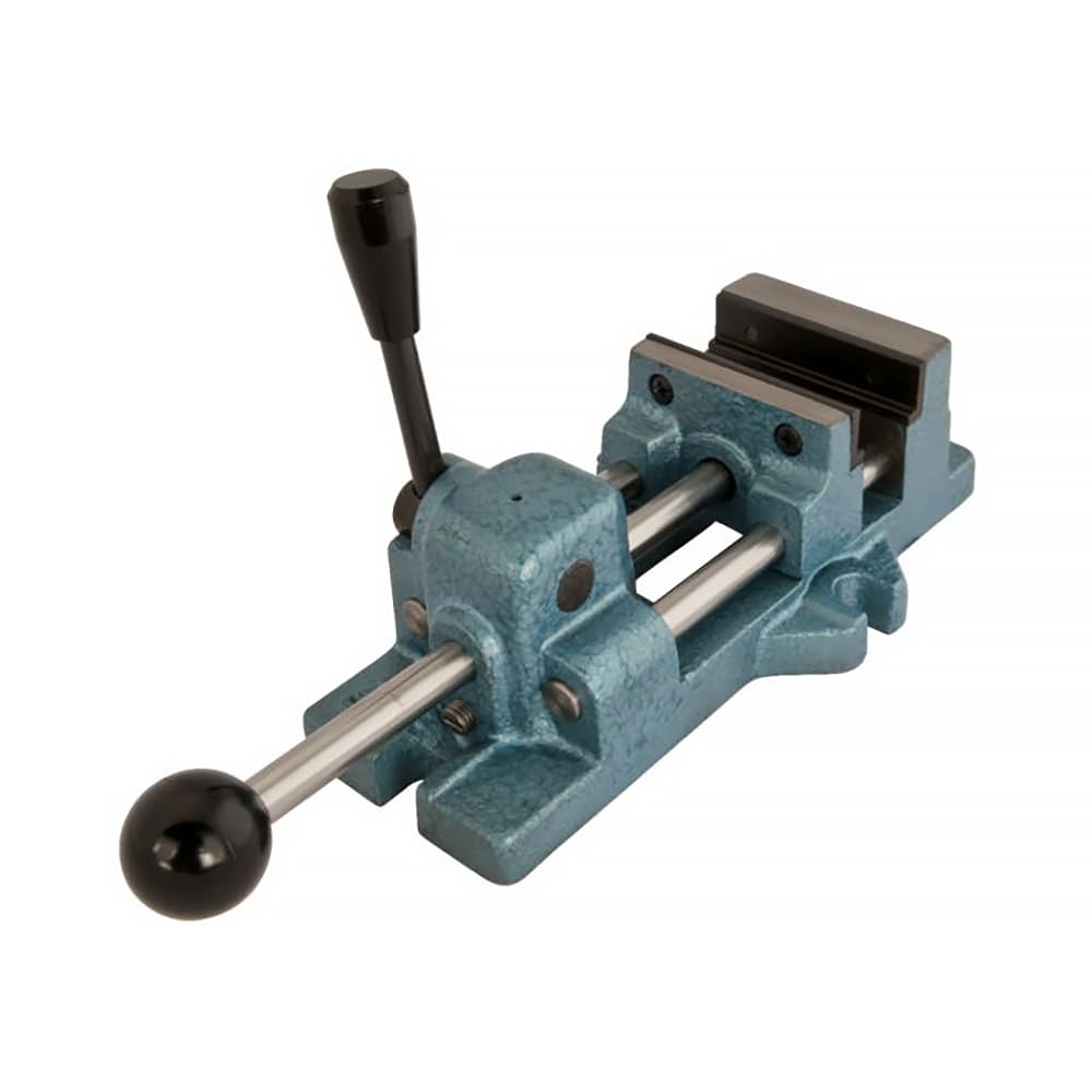 Cam-Action Wilton Drill Press Vise, 4" Jaw Width, 4-11/16" Max Opening (Model 1204)
