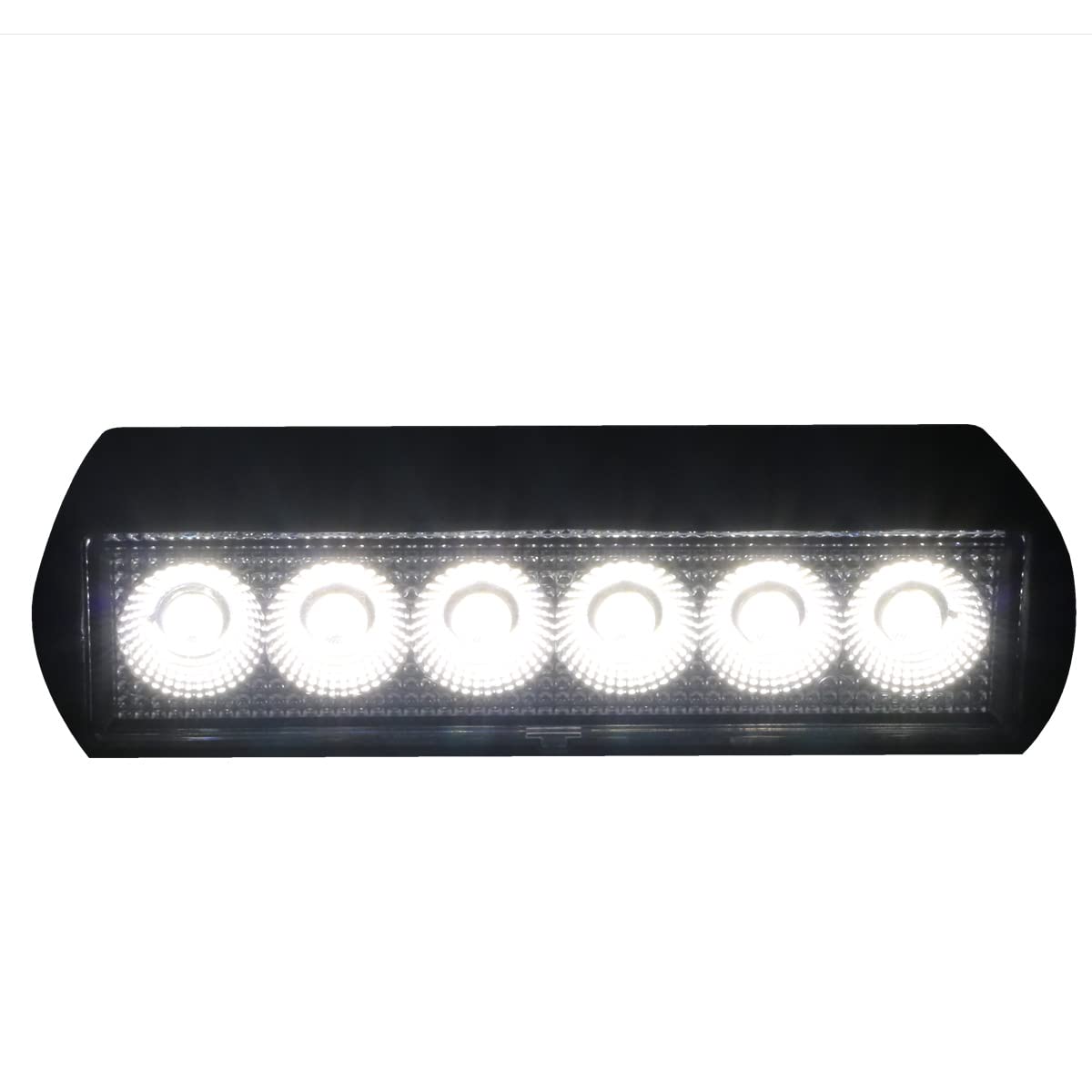 Auxiliary Light Race Sport Lighting Fit 6 x 1.5in 24-Watt Rectangle IQ Series Auxiliary LED Flood Beam RS6IQ24W