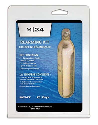 C02 Onyx Manual PFD-Rearming Kit, Metal Cartridge, 24 gram