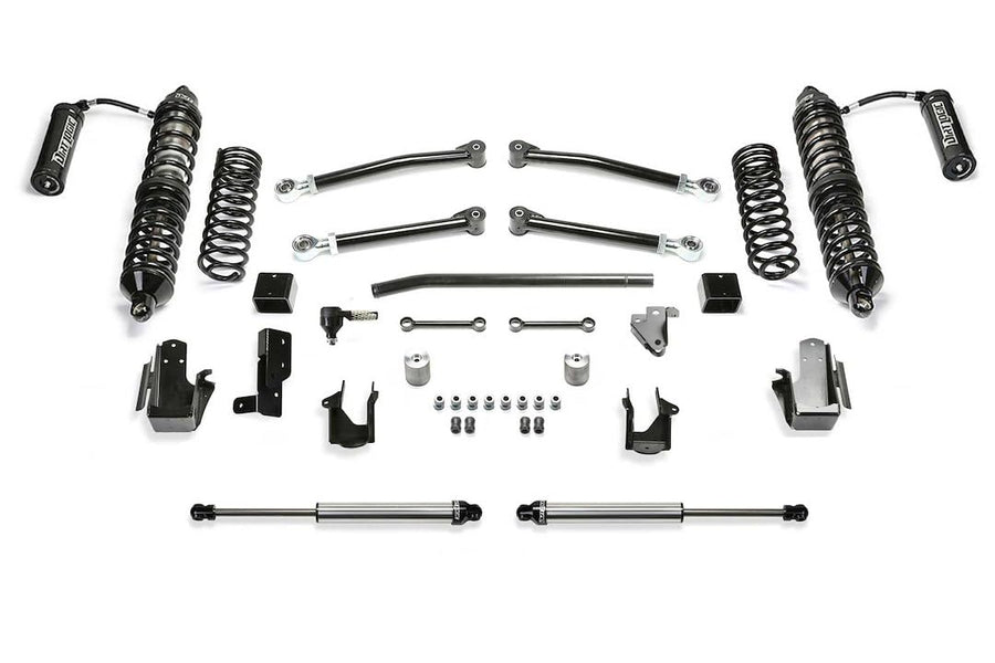18-20 Jeep JL Fabtech 4WD Gas 5in Trail w/DLSS 2.5 Coilover Resi & RR DLSS (K4227DL)