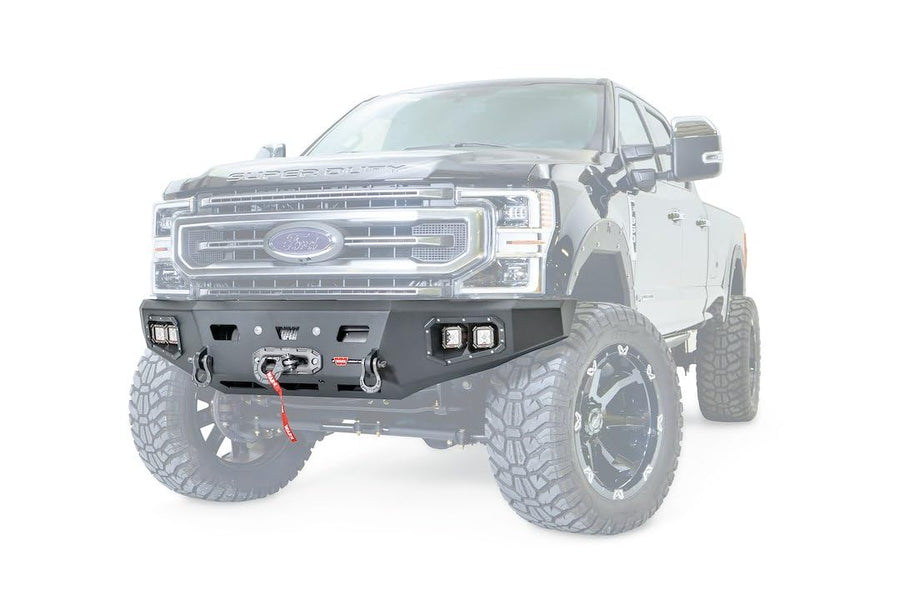 Ascent HD WARN 106916 Front Bumper, Fits: Ford Super Duty F250 & F350 (2017-2021)