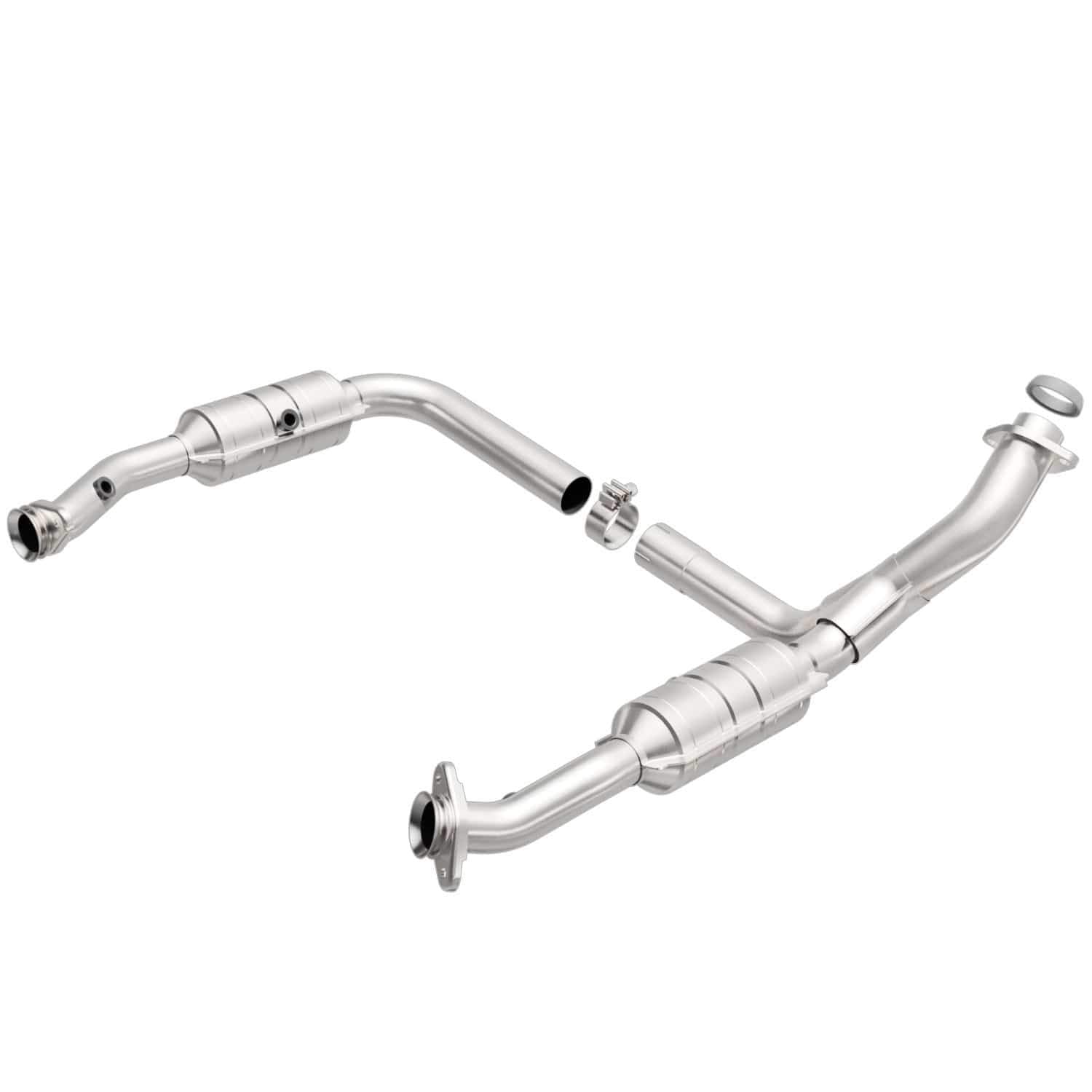 Large MagnaFlow Stainless Steel Direct Fit Catalytic Converter 93404