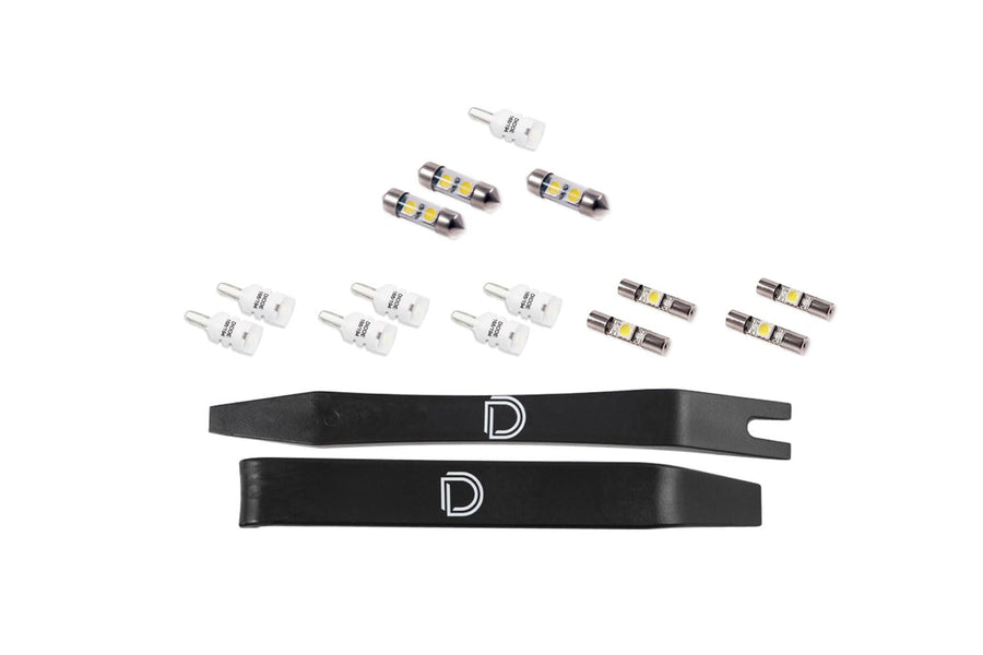 Diode Dynamics interior bulb pack LED compatible with Subaru Outback 2015-2019, Stage 1