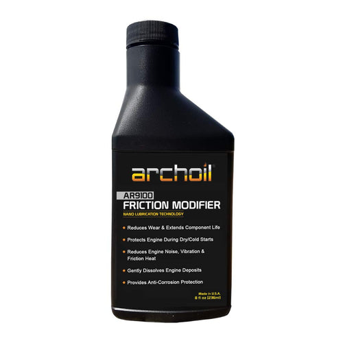 Friction Modifier Archoil AR9100 (8 oz) - Treats up to 8 quarts of Engine Oil
