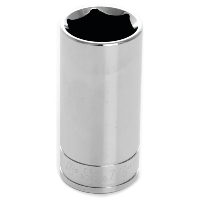 W38328 Performance Tool 6-Point Socket, 3/8-Inch Drive, 7/8