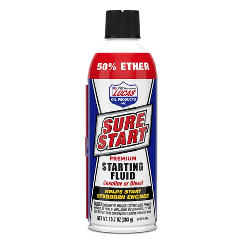 Sure Start Lucas Oil 11238 Premium Starting Fluid - 10.7 Ounce
