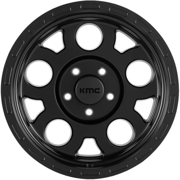 KMC Wheels 15X7 ENDURO 6X5.53.76 -6mm MATTE BLACK - KM52257060706N