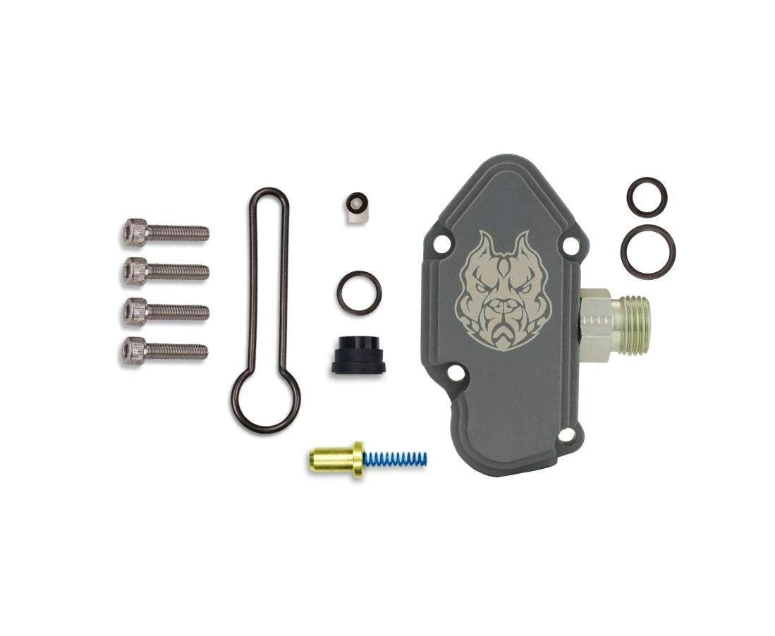 Sinister Diesel Blue Kit Spring with Billet Spring Housing for 2003-2007 Ford Powerstroke 6.0L (Gray)