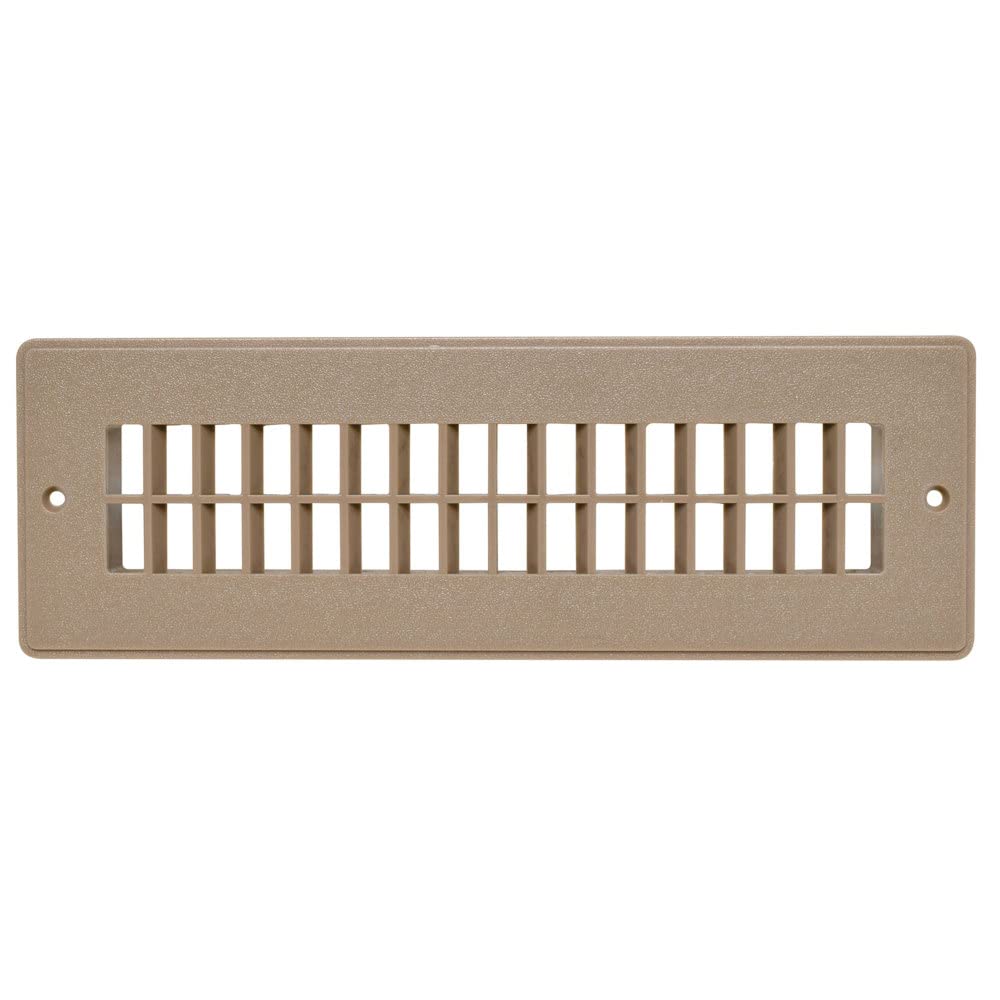 Light Brown Valterra A10-3365VP Heat and A/C Floor Register (2-1/4" x 10")