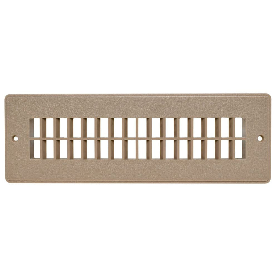 Light Brown Valterra A10-3365VP Heat and A/C Floor Register (2-1/4" x 10")