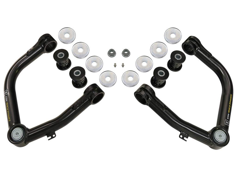 Tubular ICON Front Upper Control Arm w/Delta Joint Kit, Compatible with 2007-21 Toyota Tundra, 58460DJ