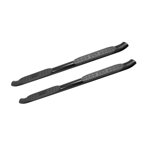 PRO TRAXX 4 Oval Nerf Bars Westin fits 2007-2013 Silverado Sierra 1500 2007-2014 Silverado Sierra 2500 3500HD Standard Cab Black Pair