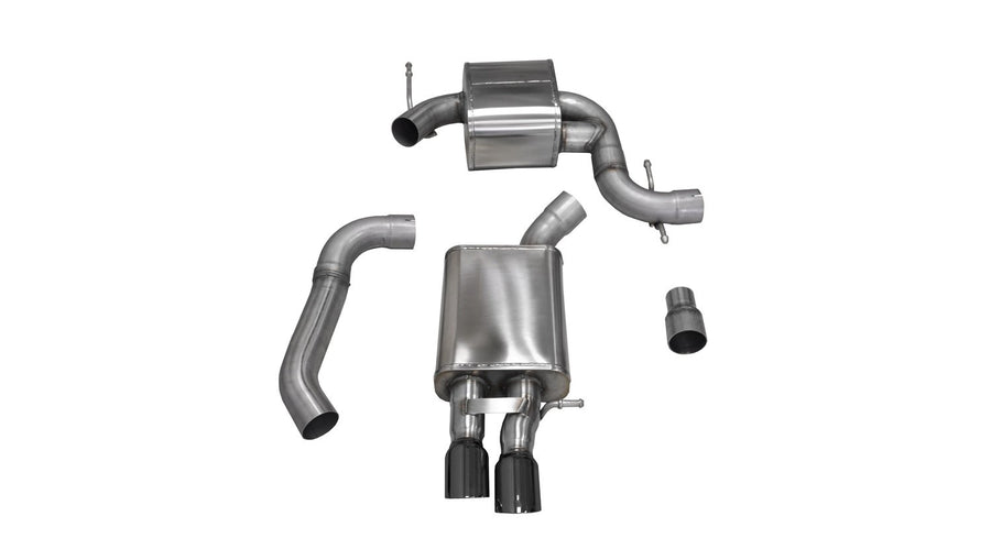 Cat Back Exhaust Corsa 14598BLK (VW Jetta GLI MK5 2.0T FSI/TSI, 2.5L)