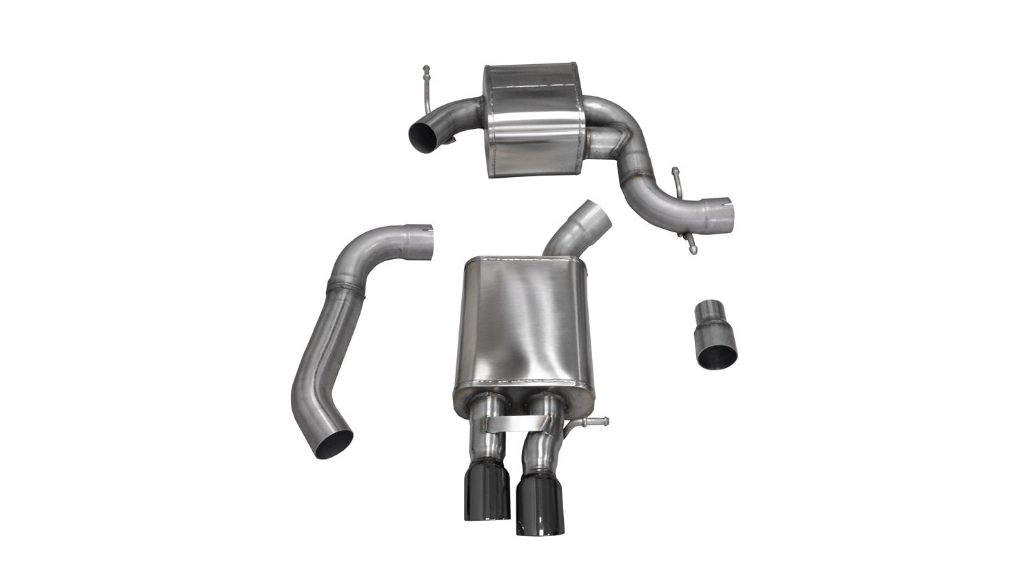 Cat Back Exhaust Corsa 14598BLK (VW Jetta GLI MK5 2.0T FSI/TSI, 2.5L)