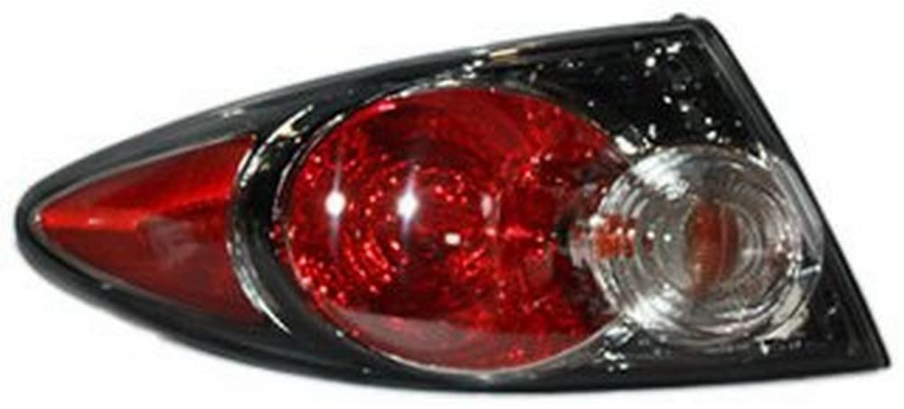Left TYC Tail Light Assembly Compatible with 2006-2008 Mazda Mazda6