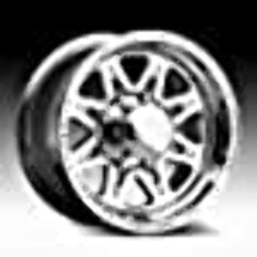 Aero HD Raceline Satin Black 17X8.5 5X127 0mm