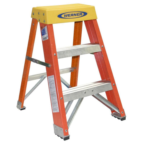 Step Stool Werner (6202), Fiberglass