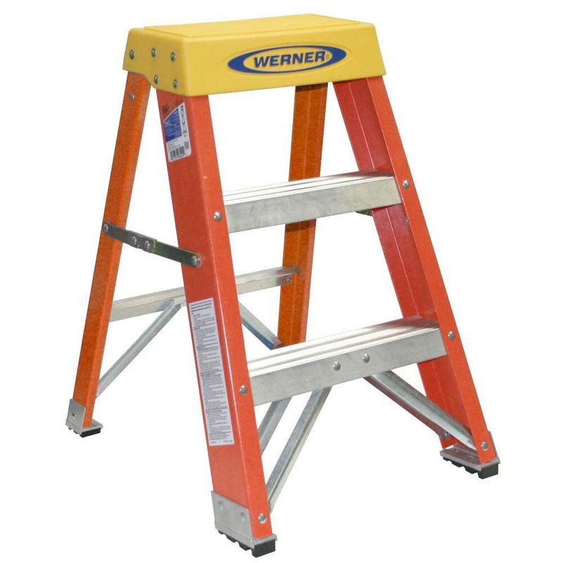 Step Stool Werner (6202), Fiberglass