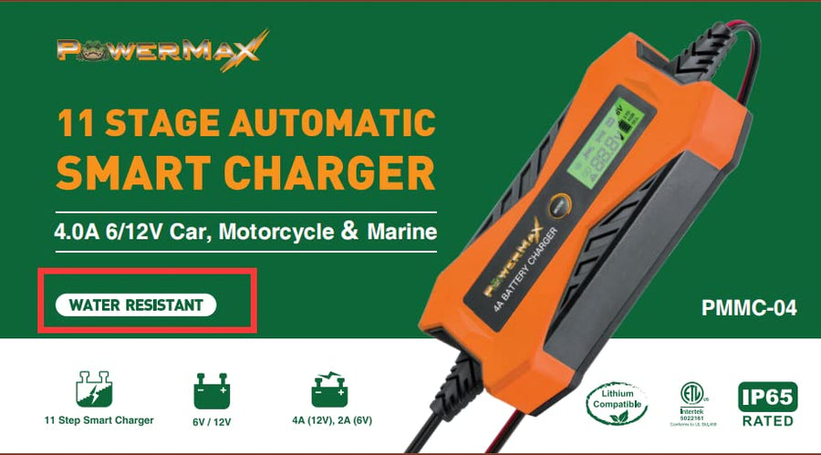PMMC-07 PowerMax 7.2 Amp Smart Battery Charger & Tester