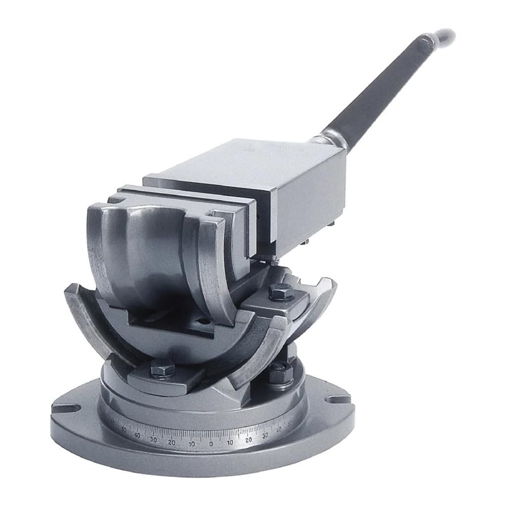 3-Axis Wilton Precision Tilting Vise, 4" Jaw Width, 4" Opening, 1-1/2" Jaw Depth (Model TLT/SP-100)